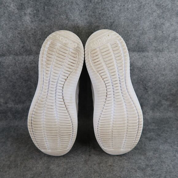Adidas Shoes Womens 8.5 Athletic Trainers Cloudfoam Sneakers Running Active Grey - Picture 11 of 15